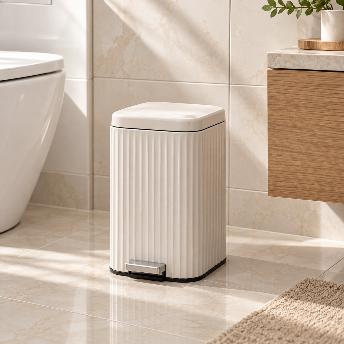 10 litre hydraulic pedal dustbin