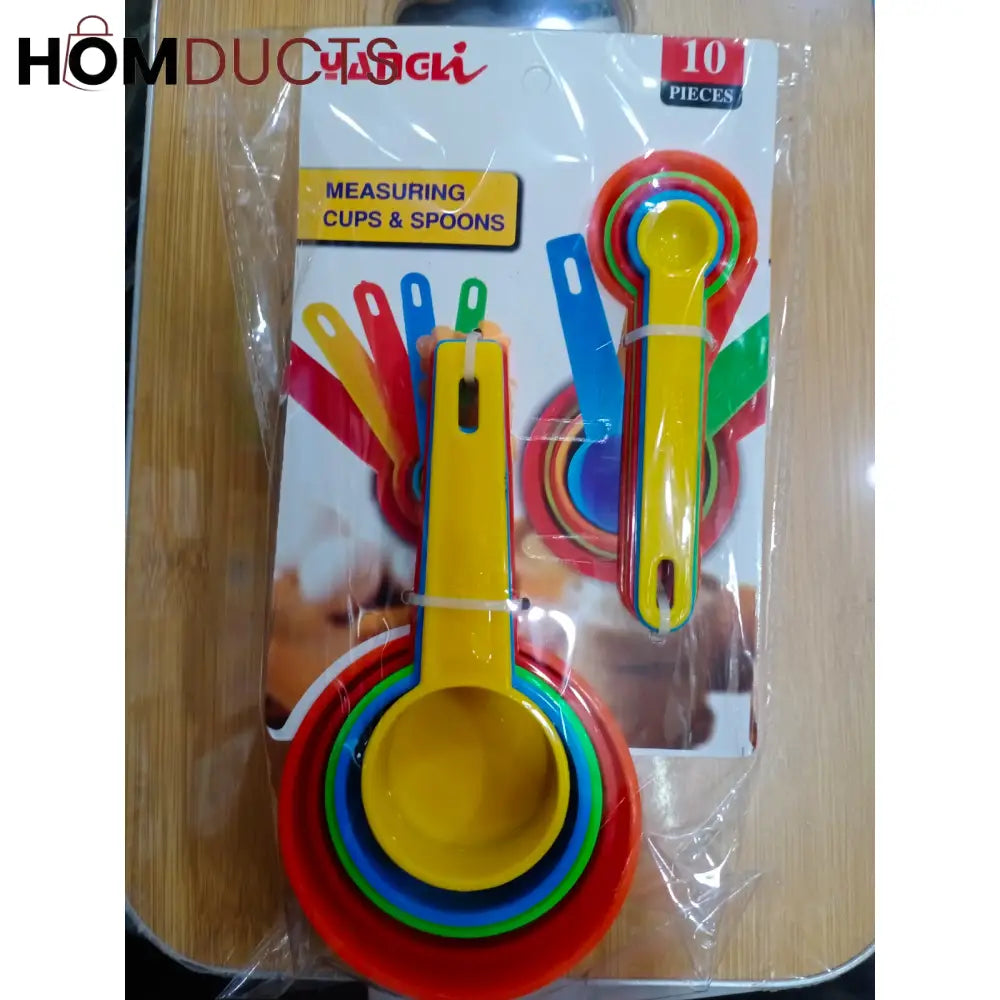 10Pcs Measuring Cup And Spoon Set