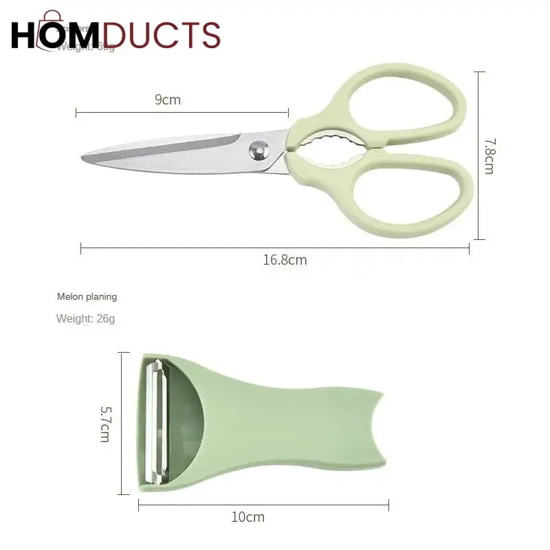2 In 1 Peelar With Scissor