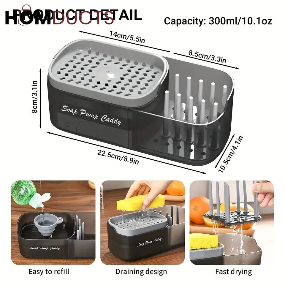 3 In 1 Soap Pump Dispenser