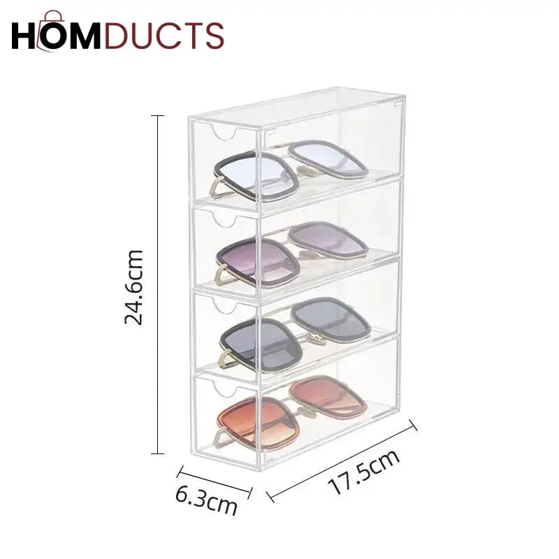 4 Layer Acrylic Storage Box