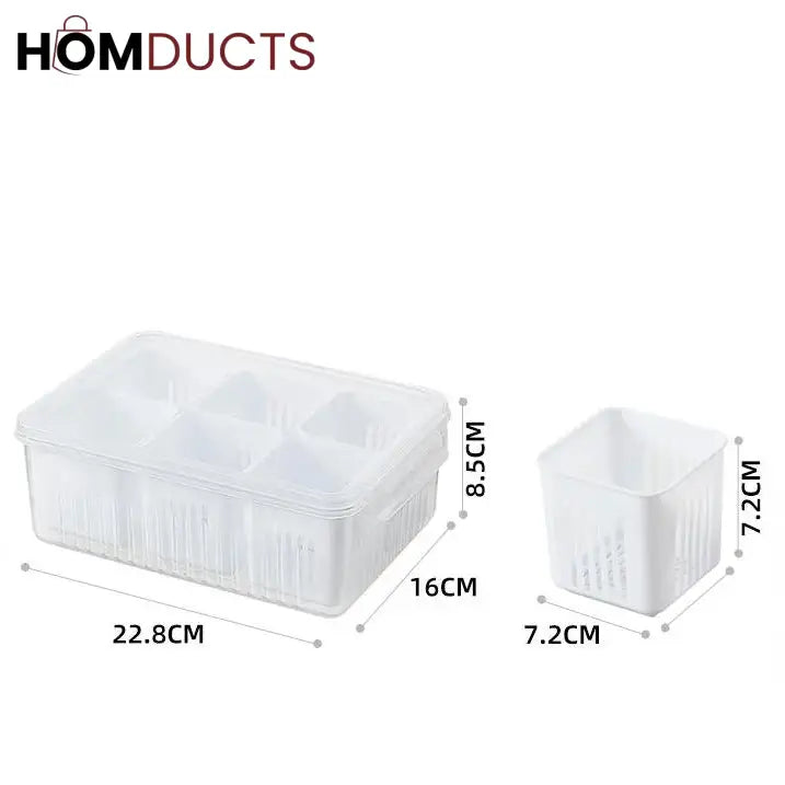 6 Portions Refrigerator Box