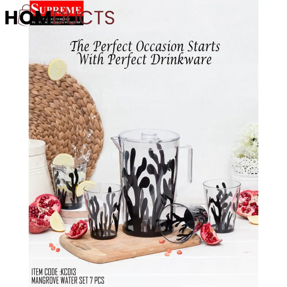 7Pcs Acrylic Water Set