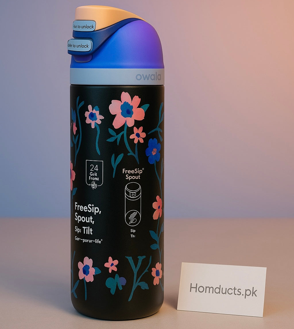Owala FreeSip Water Bottle – 32oz | Leak-Proof, Insulated, Stainless Steel Hydration Bottle