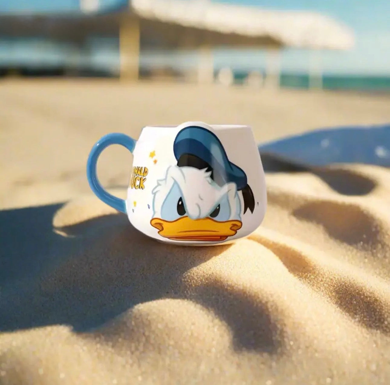 Disney Donald Duck White Ceramic Mug – Mickey & Friends Collection
