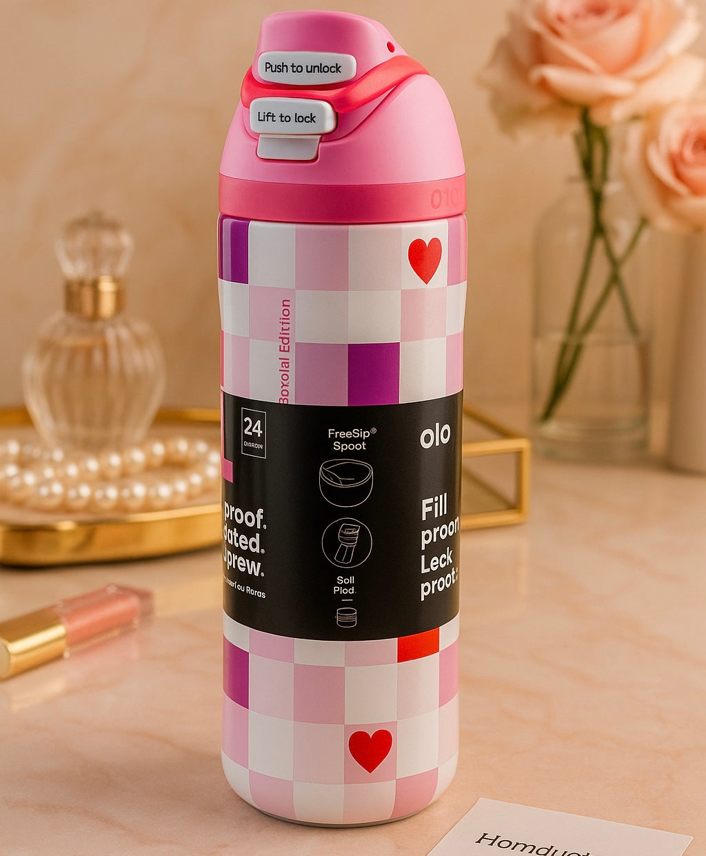 Owala FreeSip 32oz Special Edition Water Bottle – Leakproof, Insulated, 24 Hours Cold