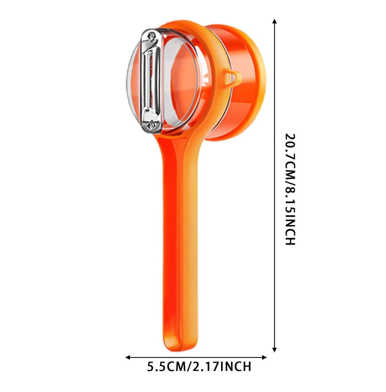 Premium 2-in-1 Vegetable & Fruit Peeler – Sharp Stainless Steel Blade