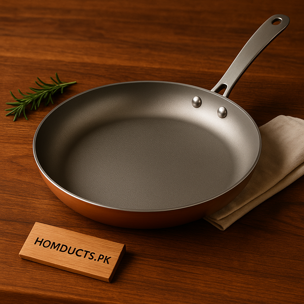 Prestige Premium Non-Stick Frying Pan – Scratch-Resistant, Even-Heat Copper Base Skillet