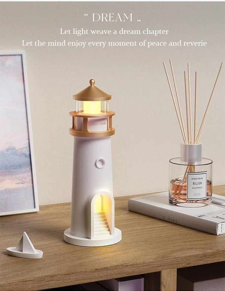 Premium Lighthouse Night Lamp Decorative Bedroom Table Lamp, Cozy Home Décor