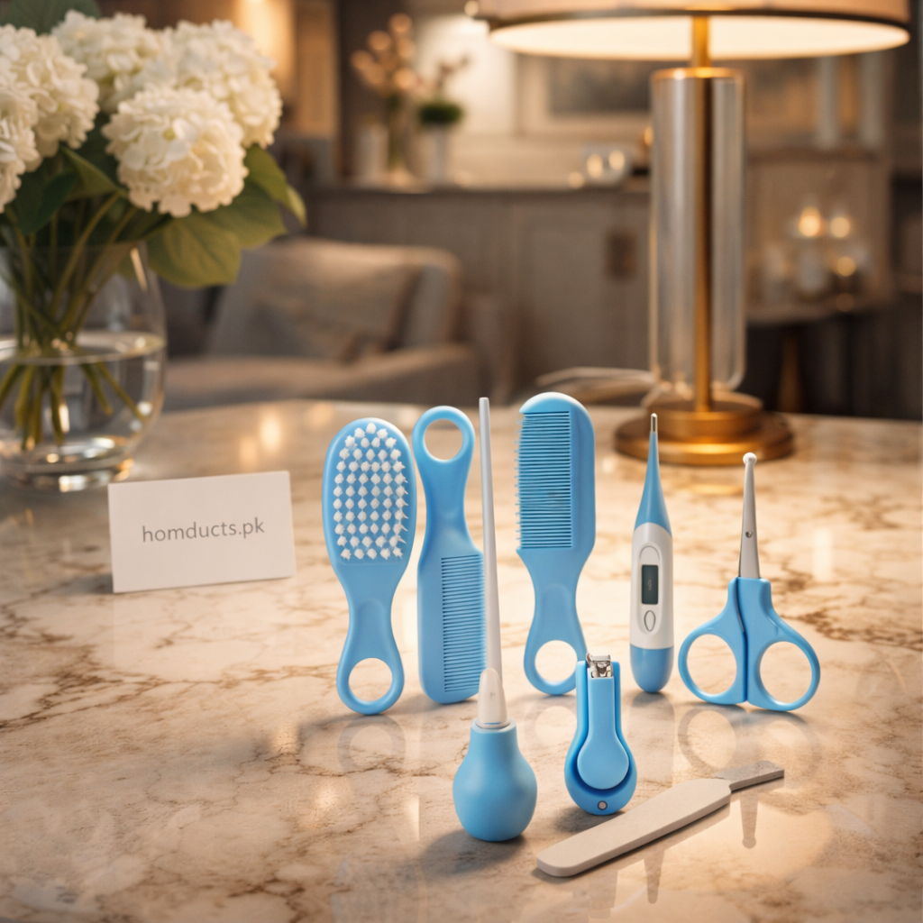 8-Piece Baby Grooming & Health Care Kit for Newborns