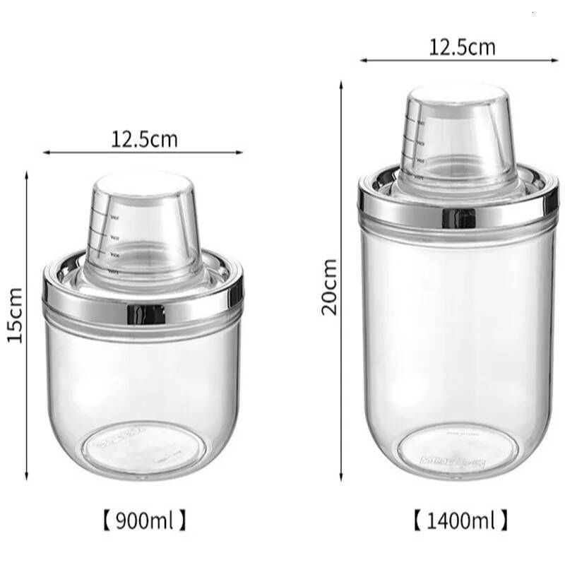 Luxury Airtight Kitchen Storage Jar – Multi-Purpose Transparent Food Container (Available in 4 Sizes)