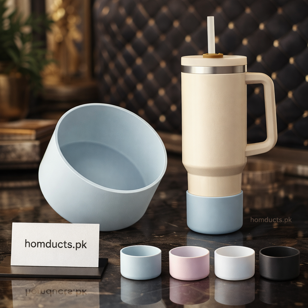 Premium Anti-Slip Tumbler Bottom Sleeve | Silicone Cup Base Protector for Mugs & Tumblers