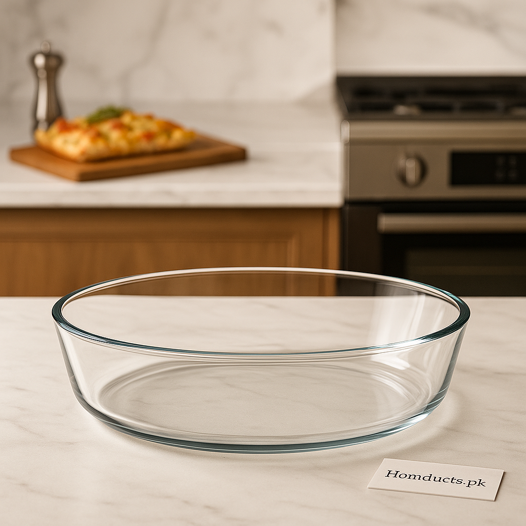 2.4L Borosilicate Glass Baking Dish – Oven Safe up to 450°C
