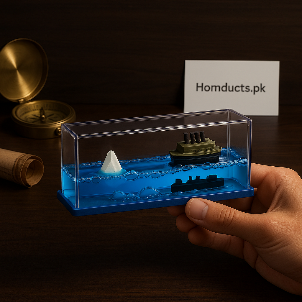Titanic Motion Desk Toy – Relaxing Liquid Ocean Display