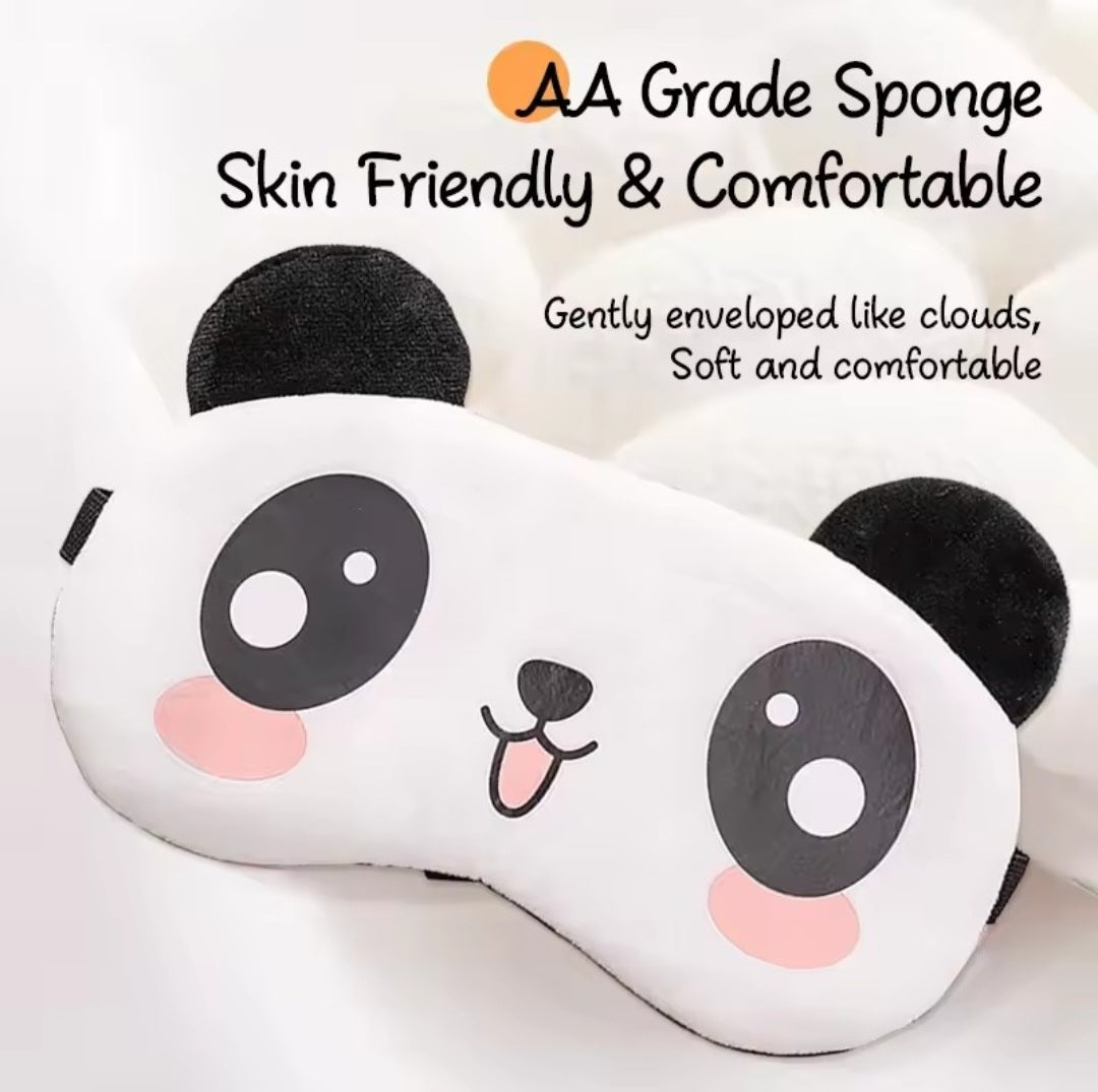 Cute Eye Sleeping Mask β Soft Plush Comfort for Deep, Relaxing Sleep