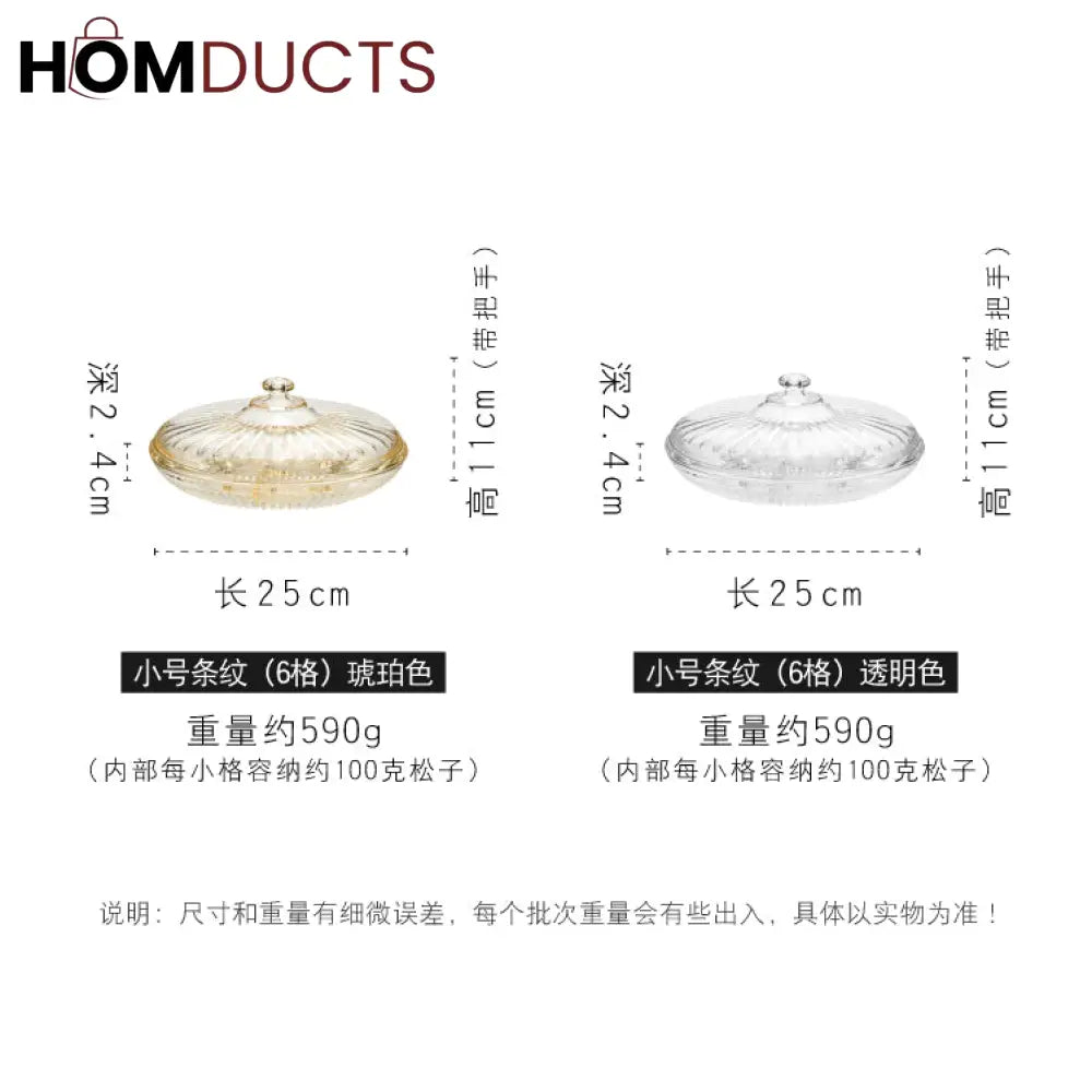 Acrylic Dry Fruit Tray