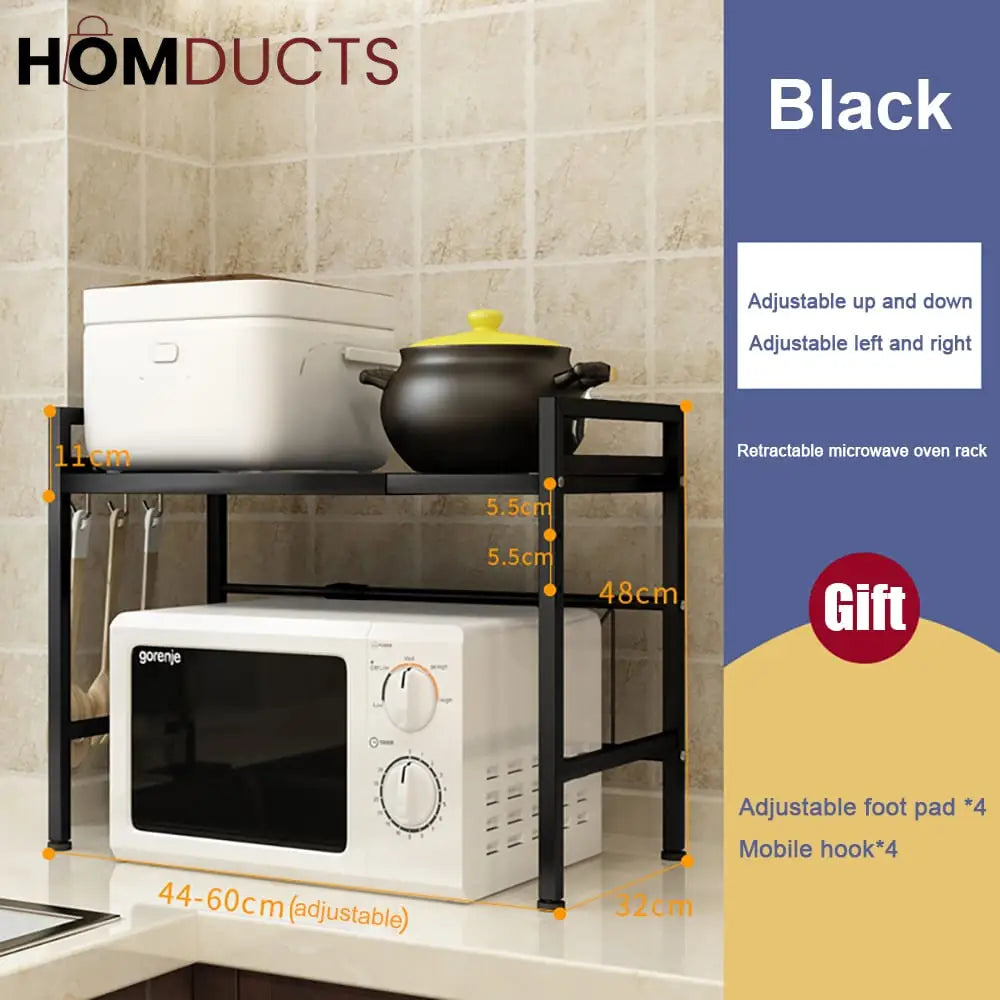 Adjustable Microwave Shelf