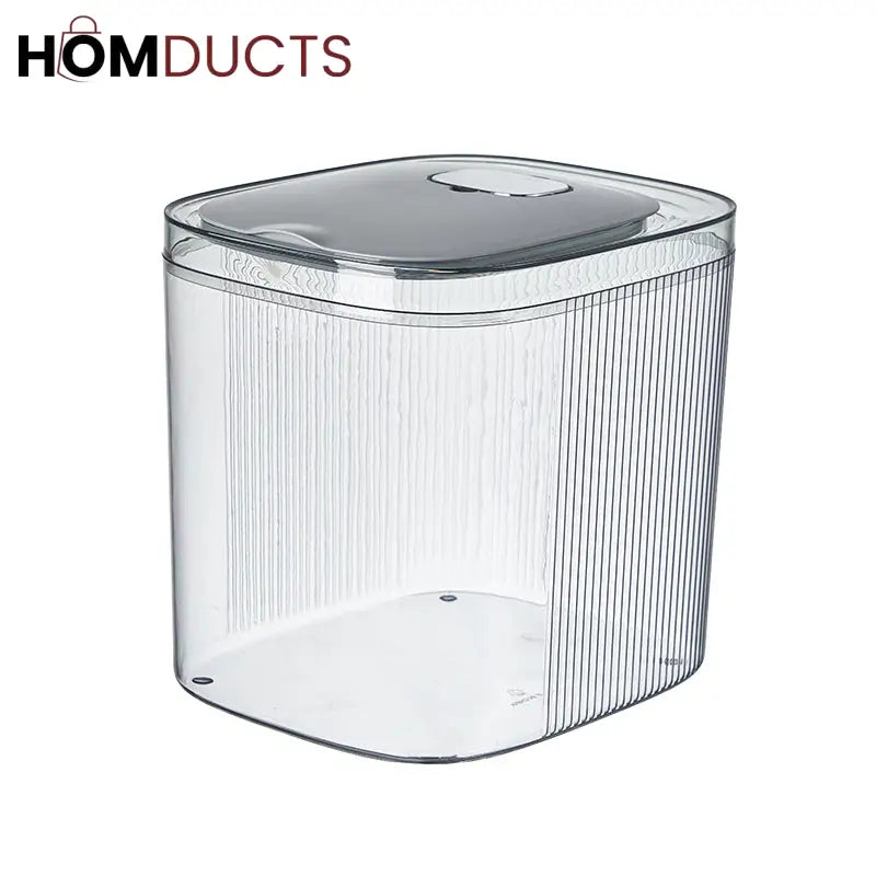 Airtight Rice Storage Container with Measuring Cup | Thickened Food Bin