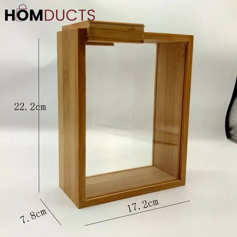 Bamboo Wooden Grain Storage Box