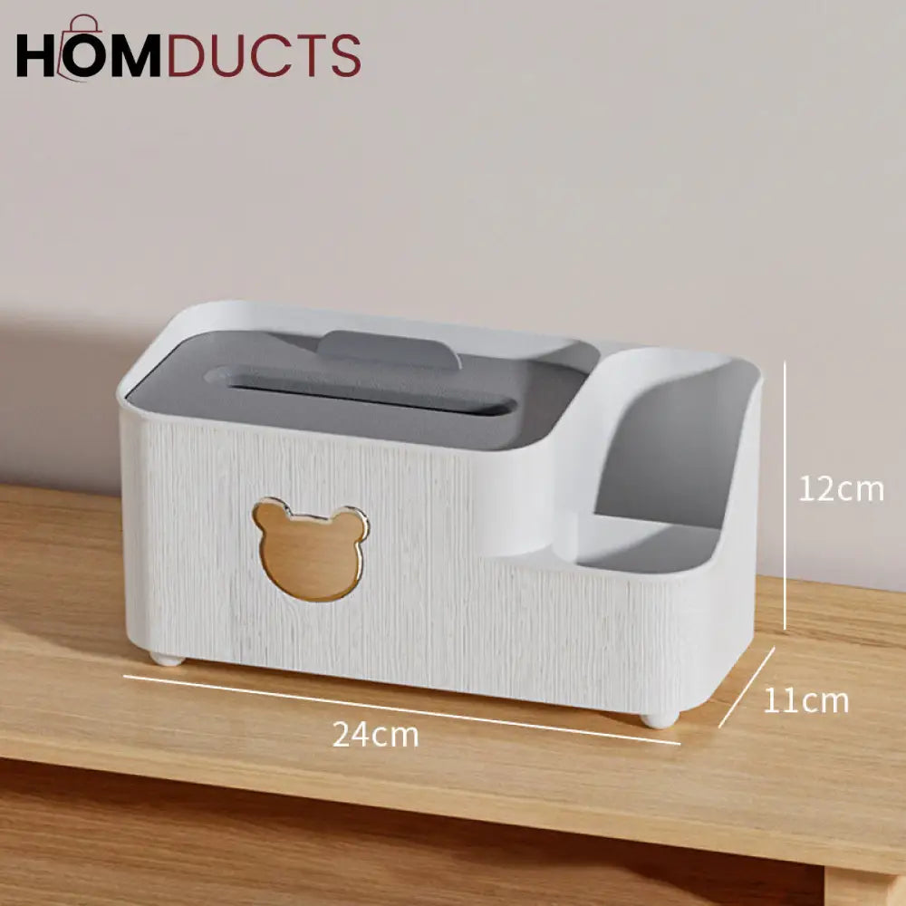 Bear Desktop Tissue Storage Box