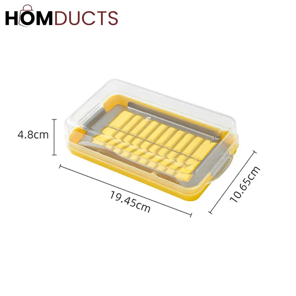 Butter And Cheese Cutter Box With Lid
