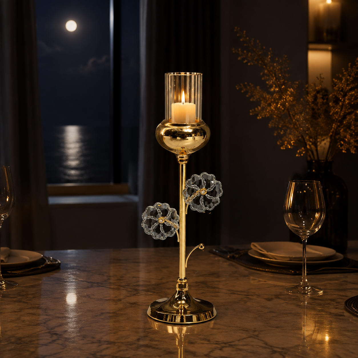 Luxury Decorative Candle Holder – Elegant Design 30-10