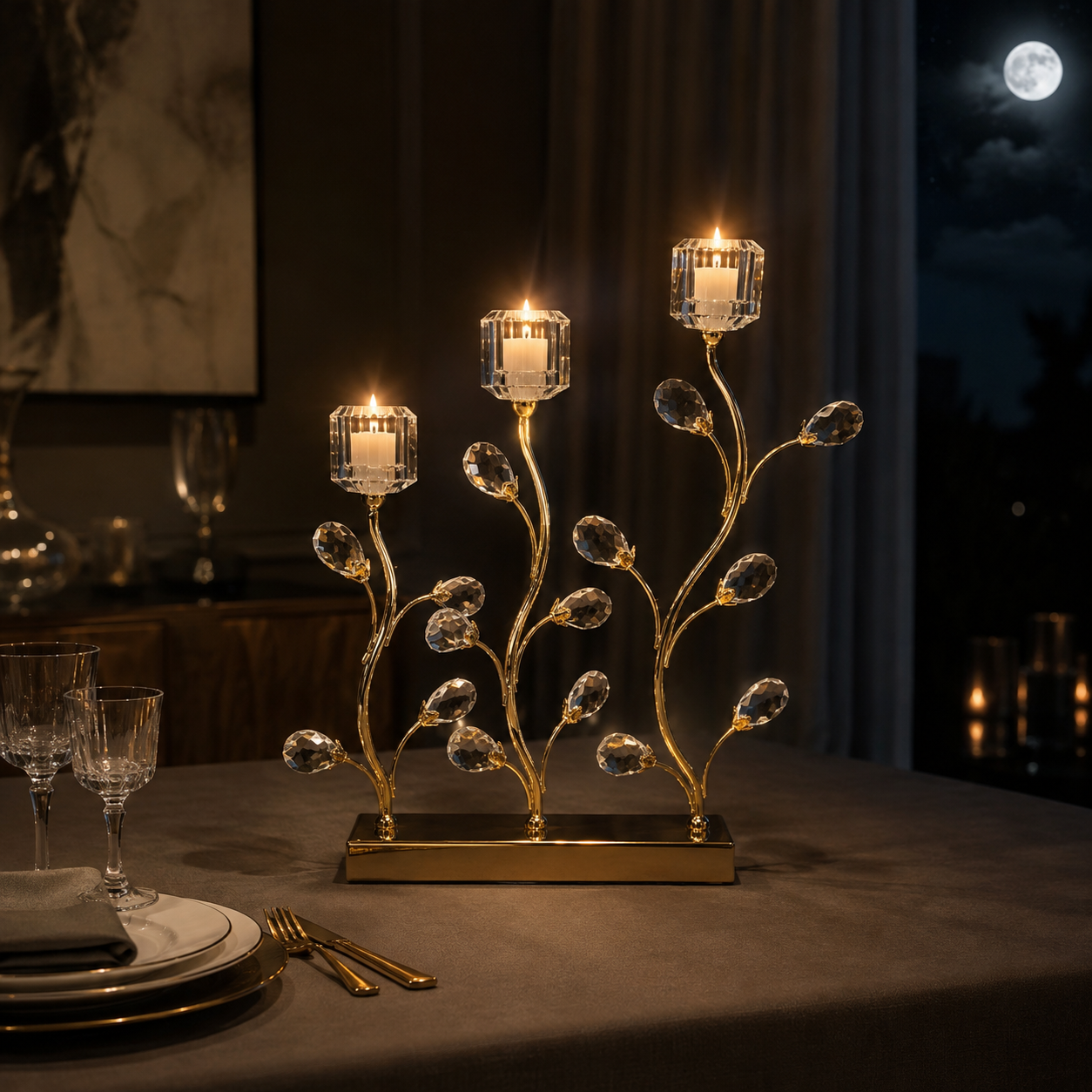 Luxury Decorative Candle Holder – Elegant Design 30-46