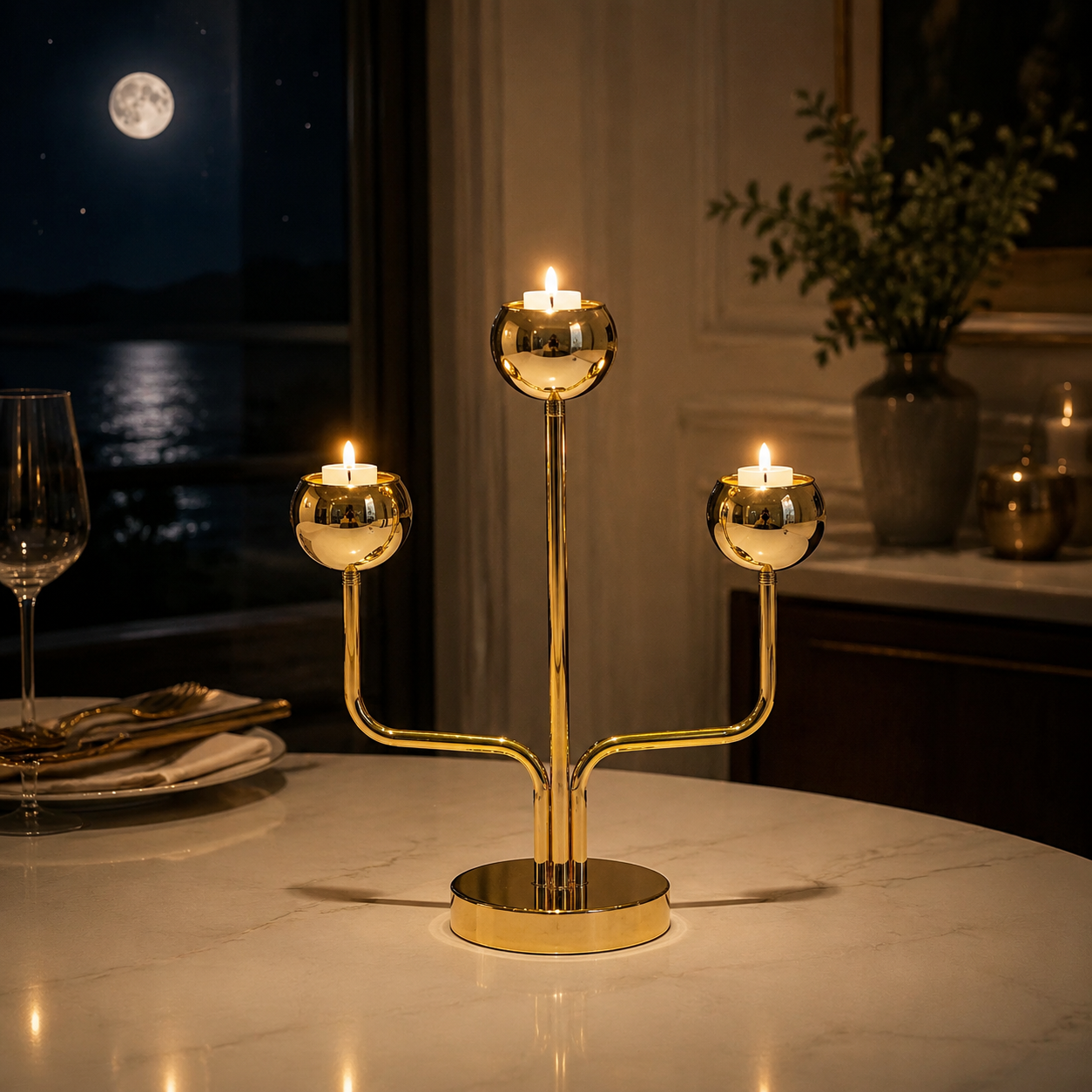 Luxury Decorative Candle Holder – Elegant Design 11-12