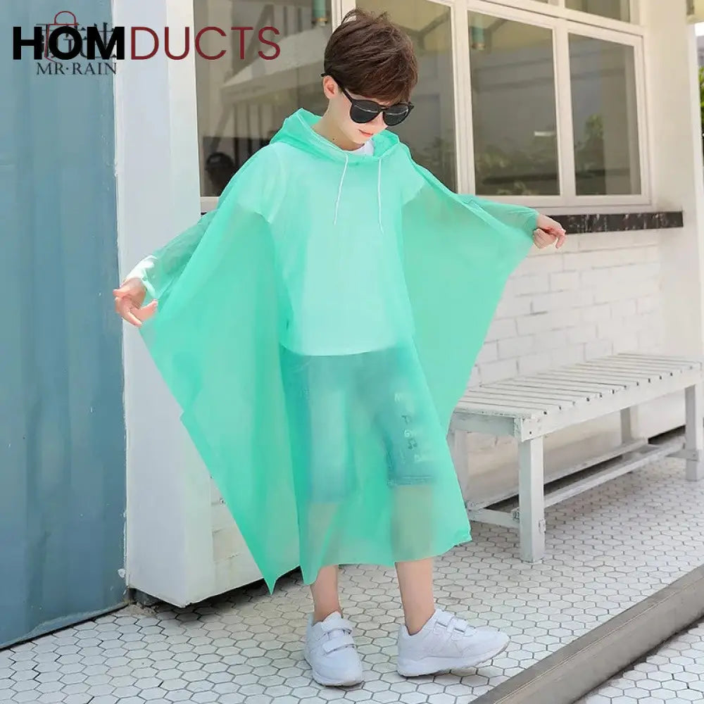 Long rain coat kids best sale