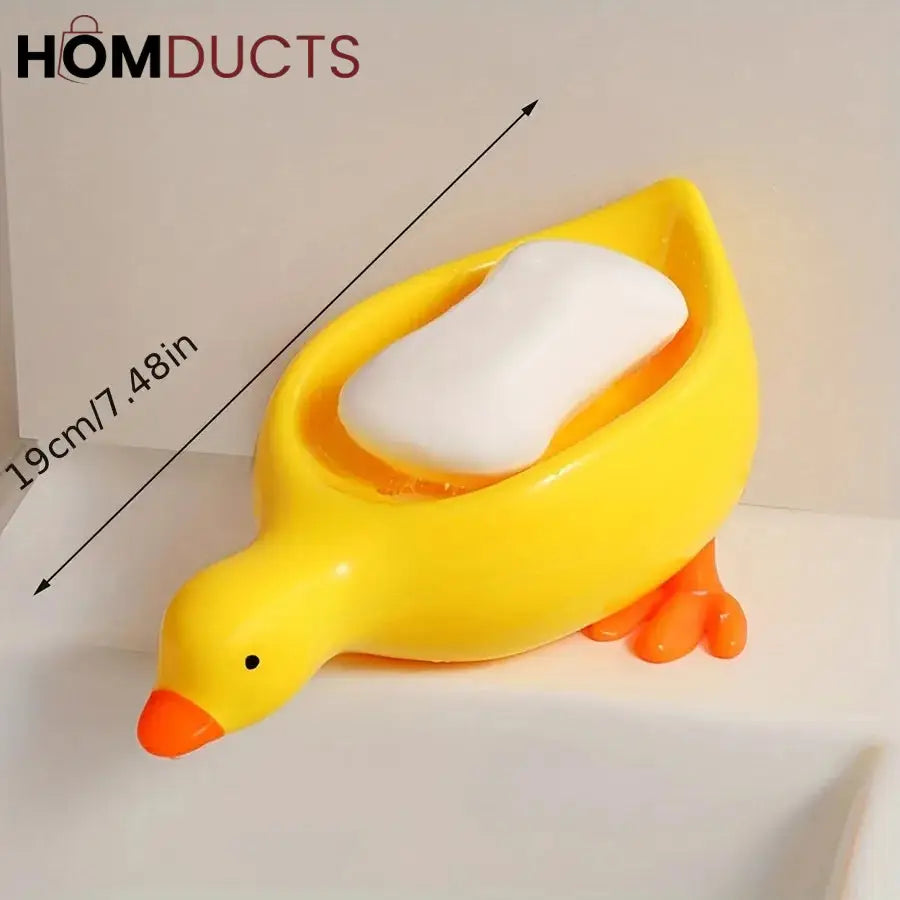Cute Creative Duck Shape Soap Dish