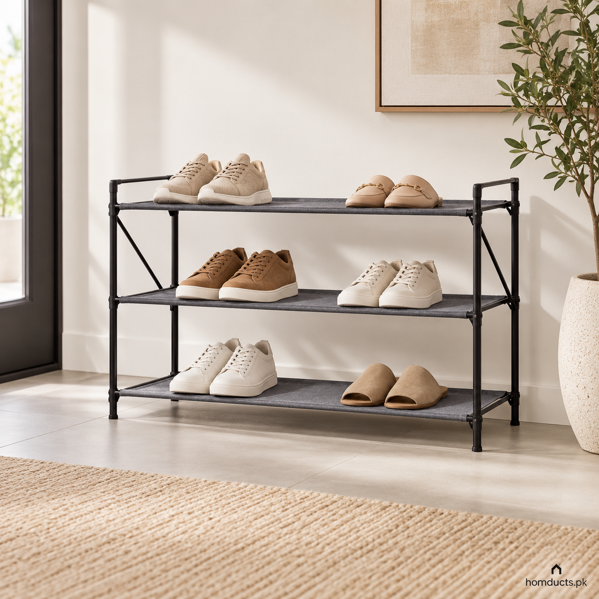 Dany Home 3-tier shoe rack ZYB149