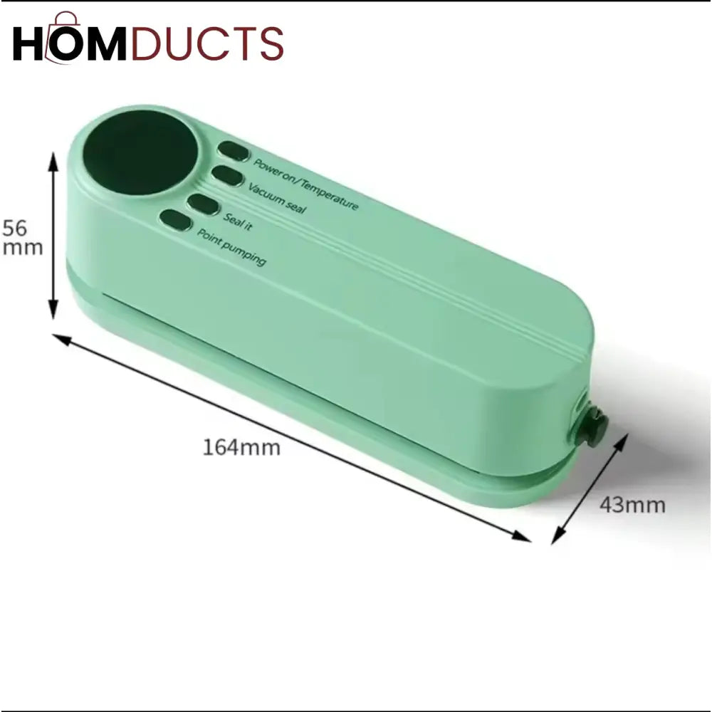 Digital Vacuum Sealer – Food Saver Machine with LED Display & Multi-Function Modes