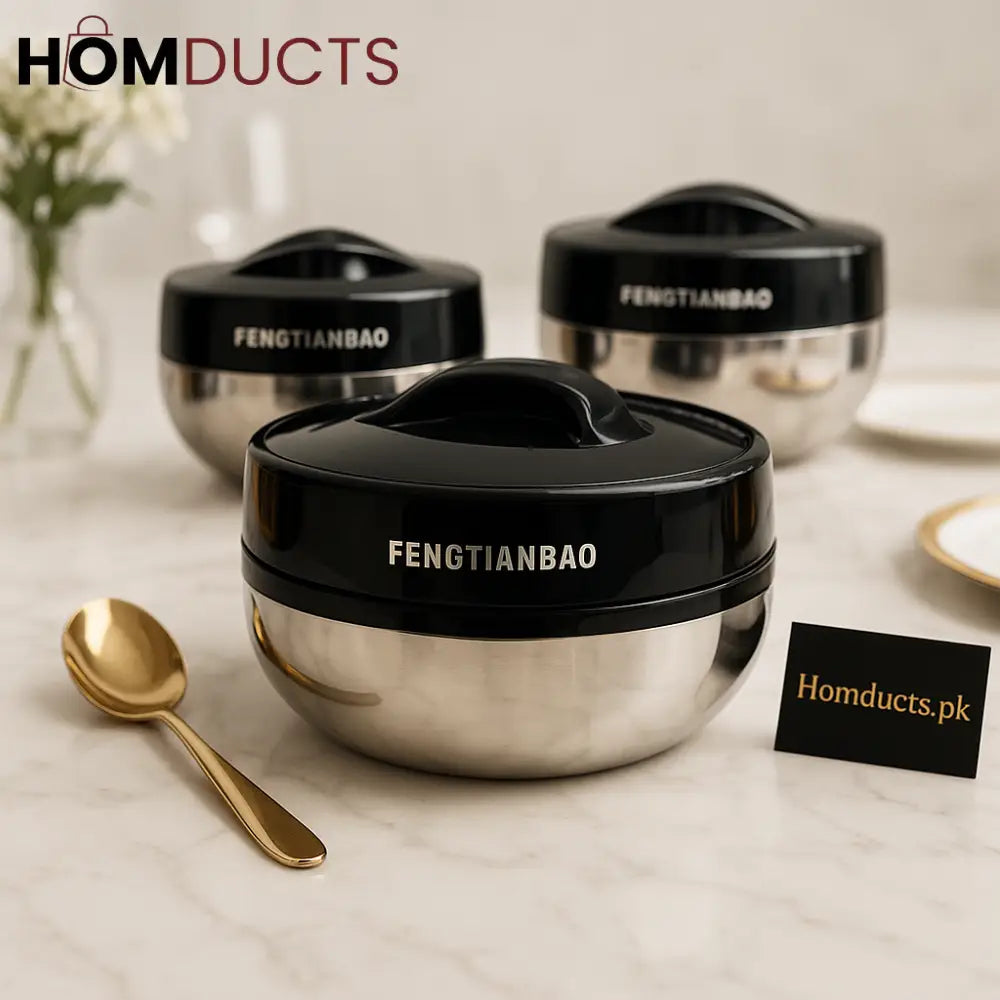 Fengtianbao Premium Stainless Steel Hotpot Set – 3 Sizes (Small Medium & Large)