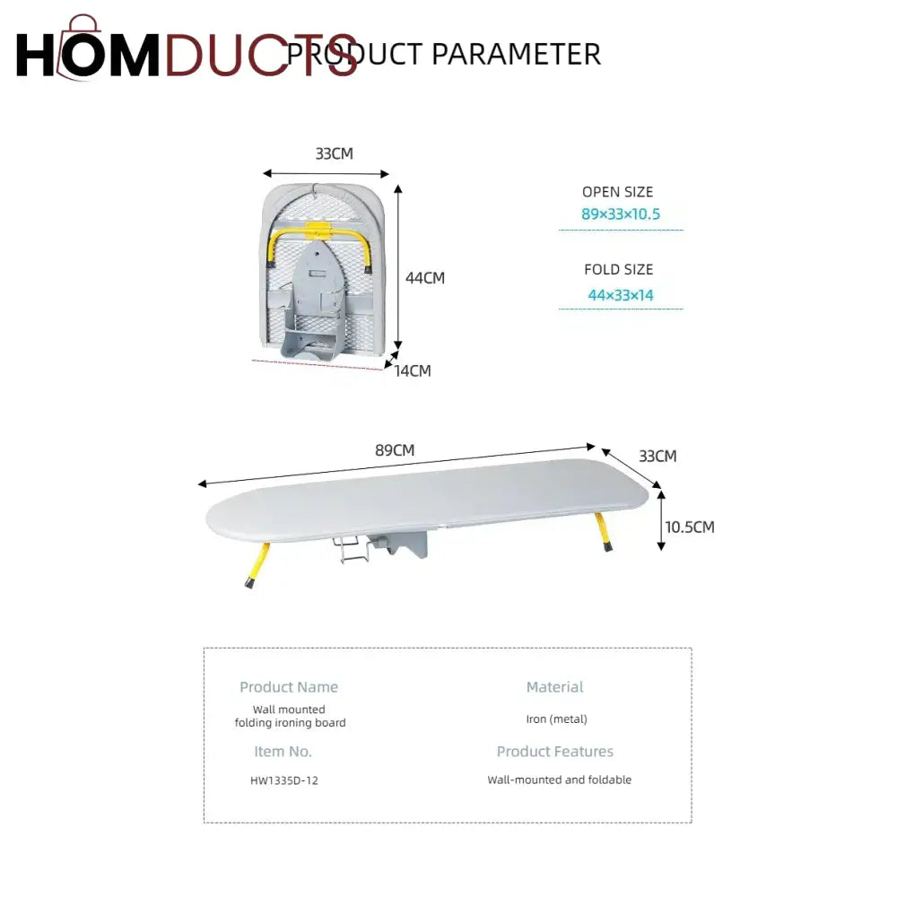 Folding Desktop Iron Board (Premium Quality)