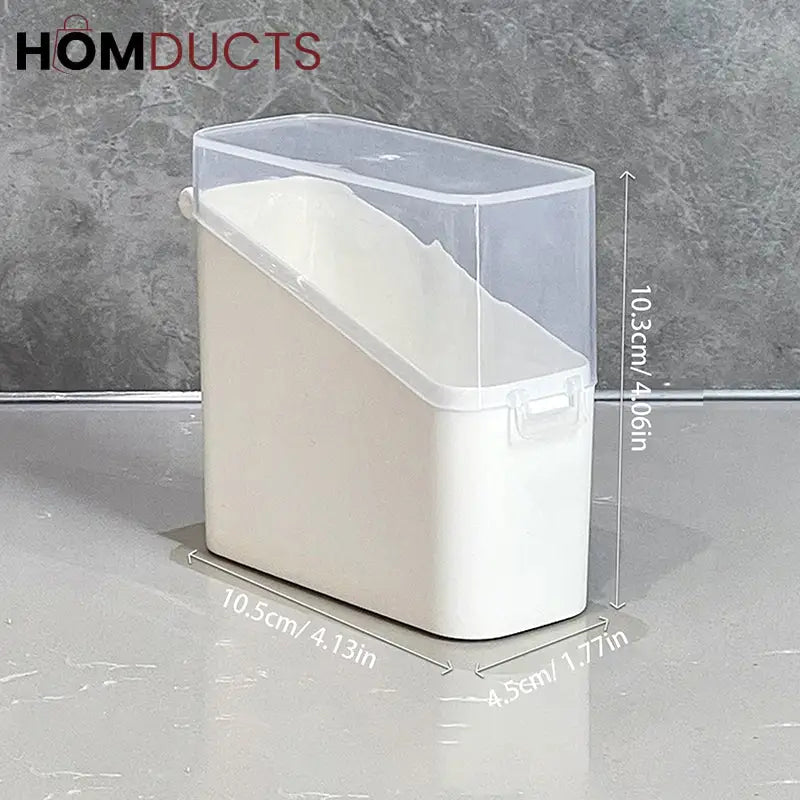 Fridge Organizer Bins with Lids – Stackable Storage Containers for Cheese Sauce Packets & Snacks