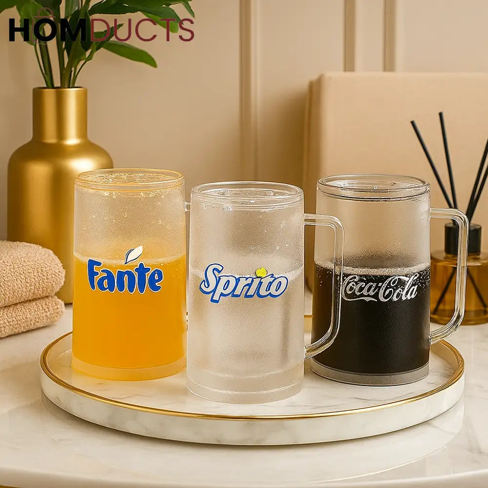 Frosted Fun Mug Set – Fante Sprito & Col Cola Themed Drinkware
