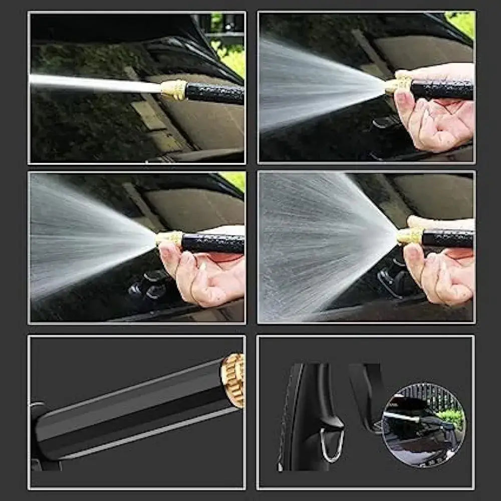 High Pressure Car Wash Spray Gun Nozzle - Adjustable Jet for Car, Garden & Window Cleaning