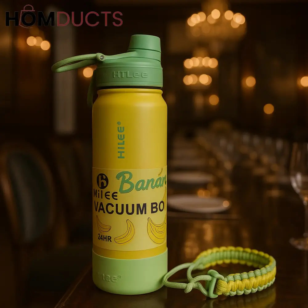 HiLée Banana 27oz Vacuum Insulated Water Bottle