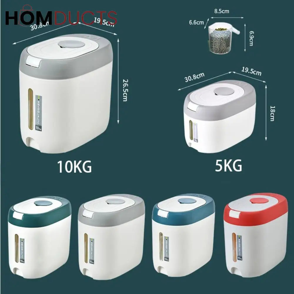 Insect And Moisture-Proof Rice Grain Sealed Box