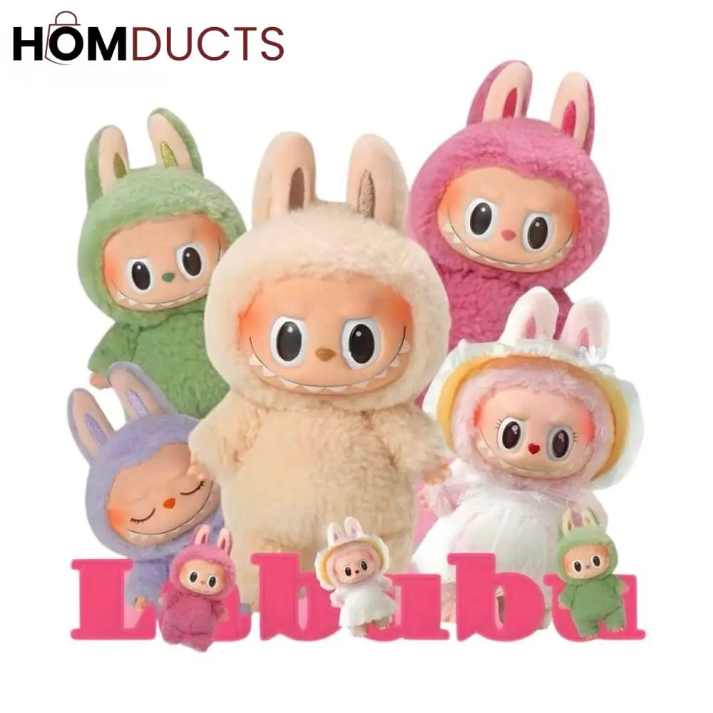 LABUBU Collectible Plush Doll Keychain - Cute & Durable Accessory