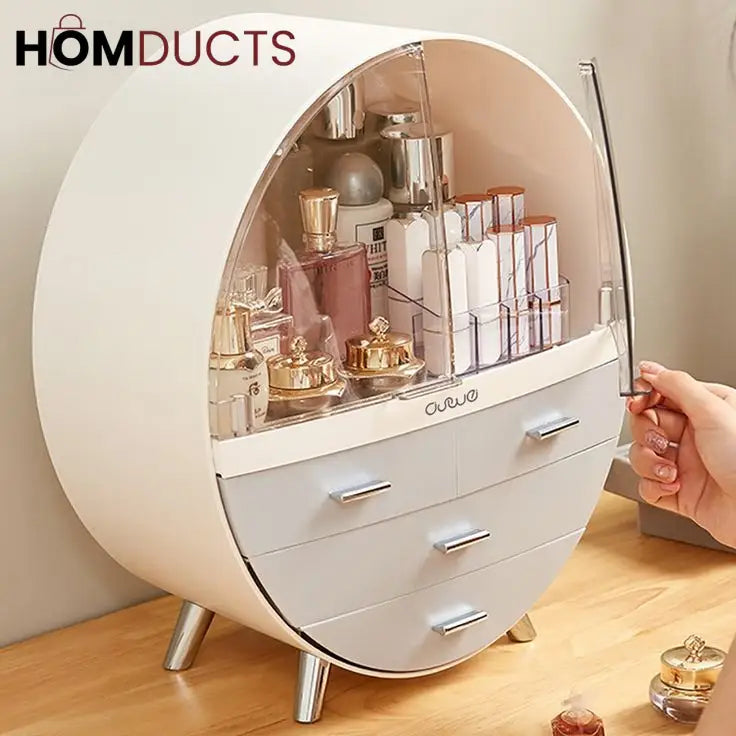 Large Capacity Dustproof Cosmetic Organizer