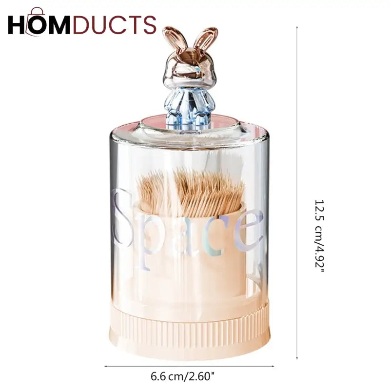 Luxury Cotton Swab And Multipurpose Holder