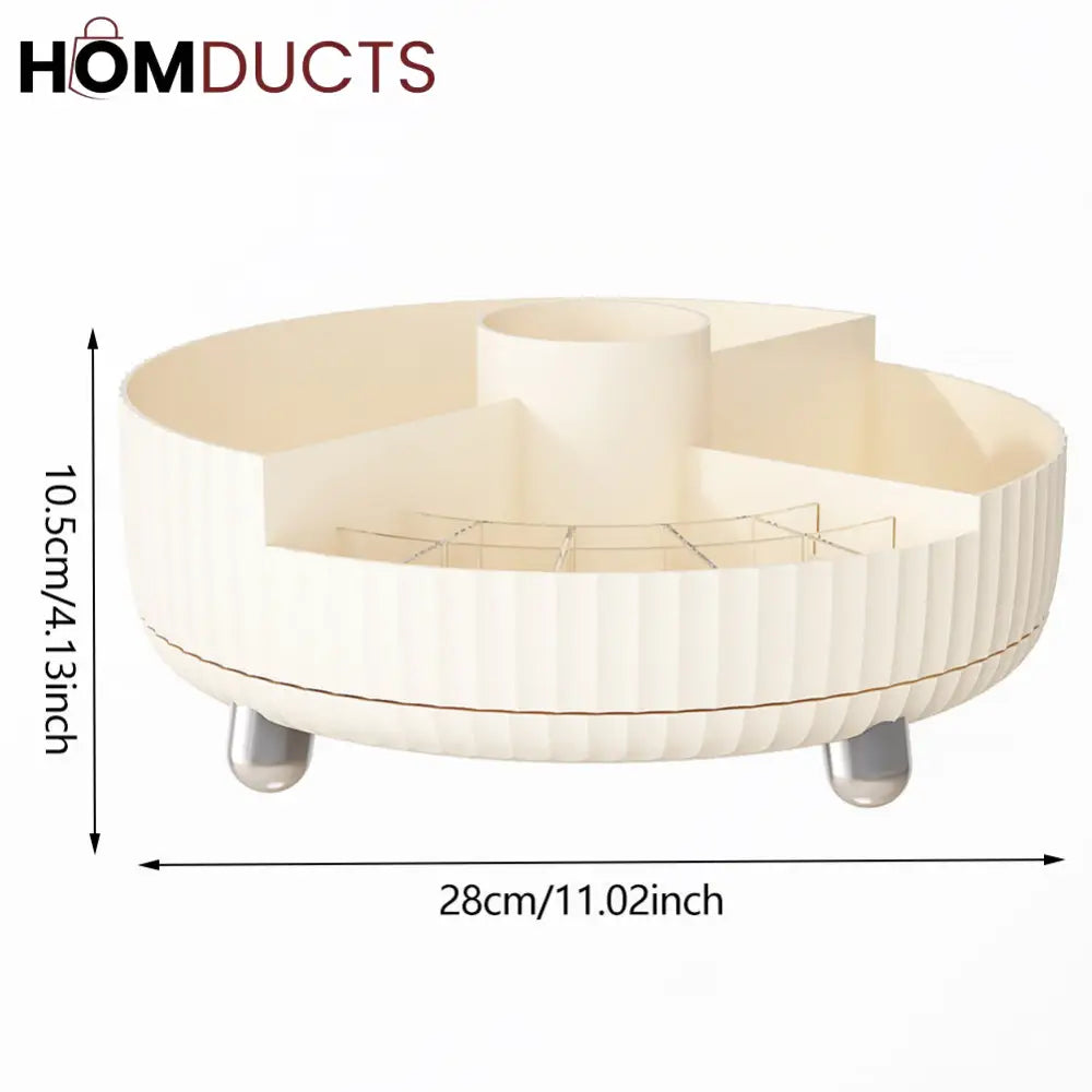 Luxury Rotating Cosmetic Organizer
