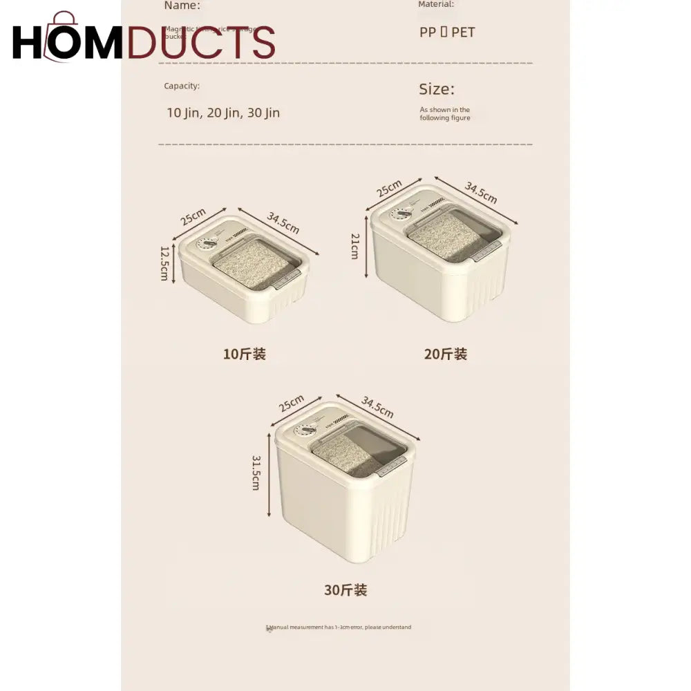 Moisture Sealed Heavy Quality Rice Box