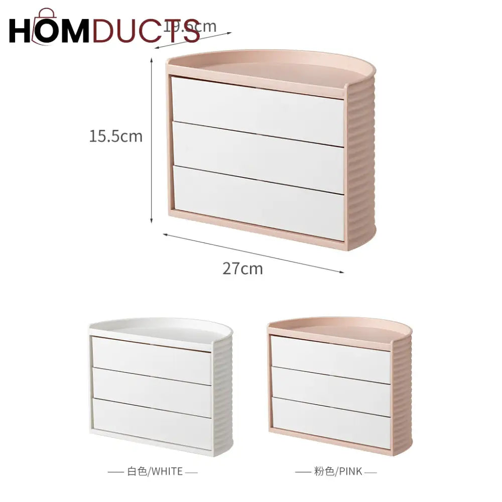 Multifunctional Rotatable Dressing Table Organizer J & C