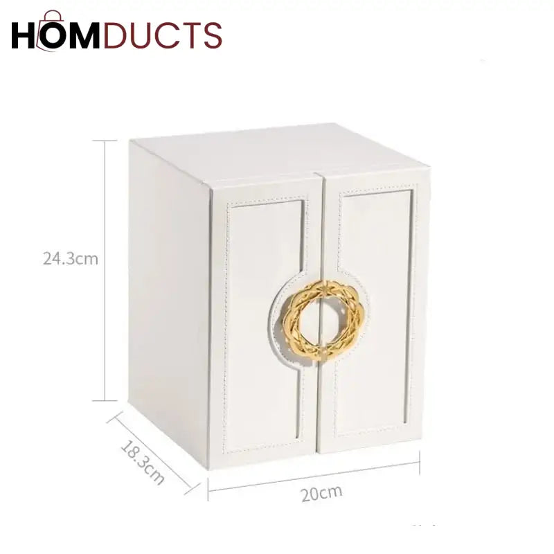 Multilayer Leather Drawer Jewelery Organiser J & C Organizer