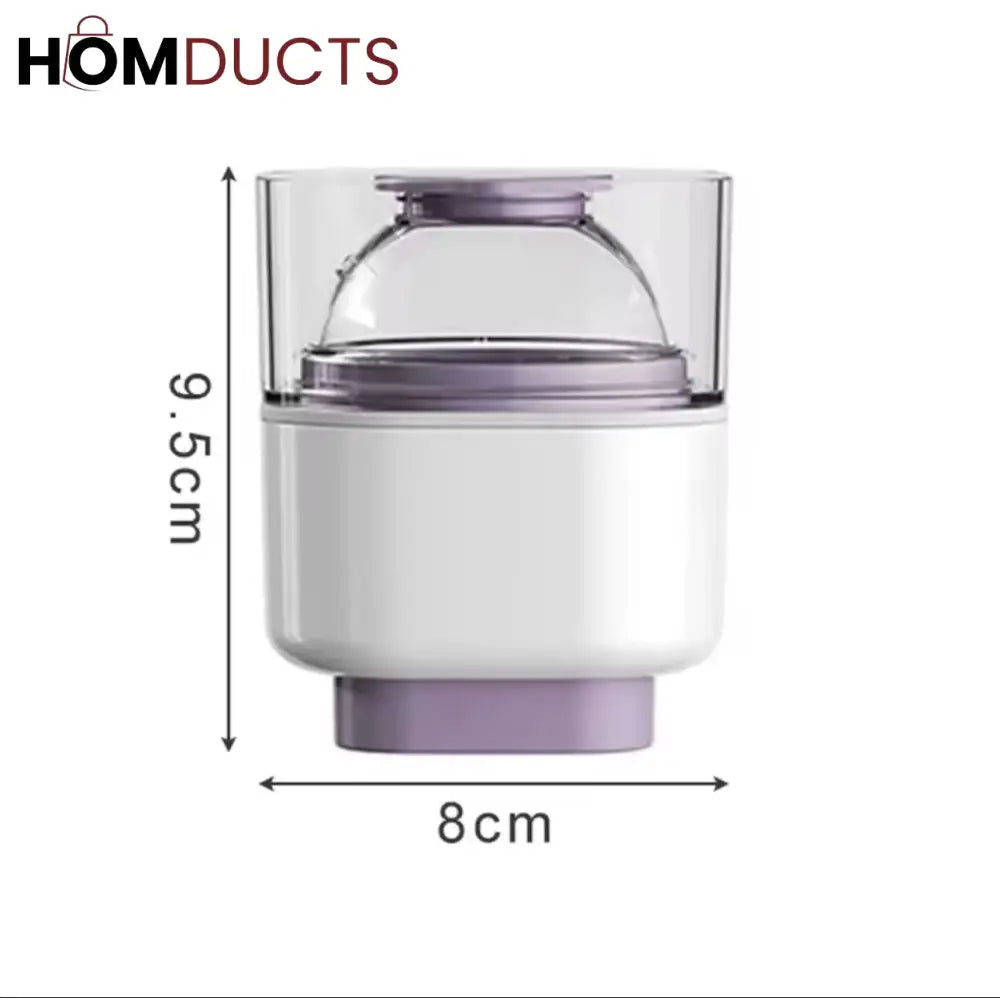 Pastel Ice Ball Mold – Reusable Round Ice Mak