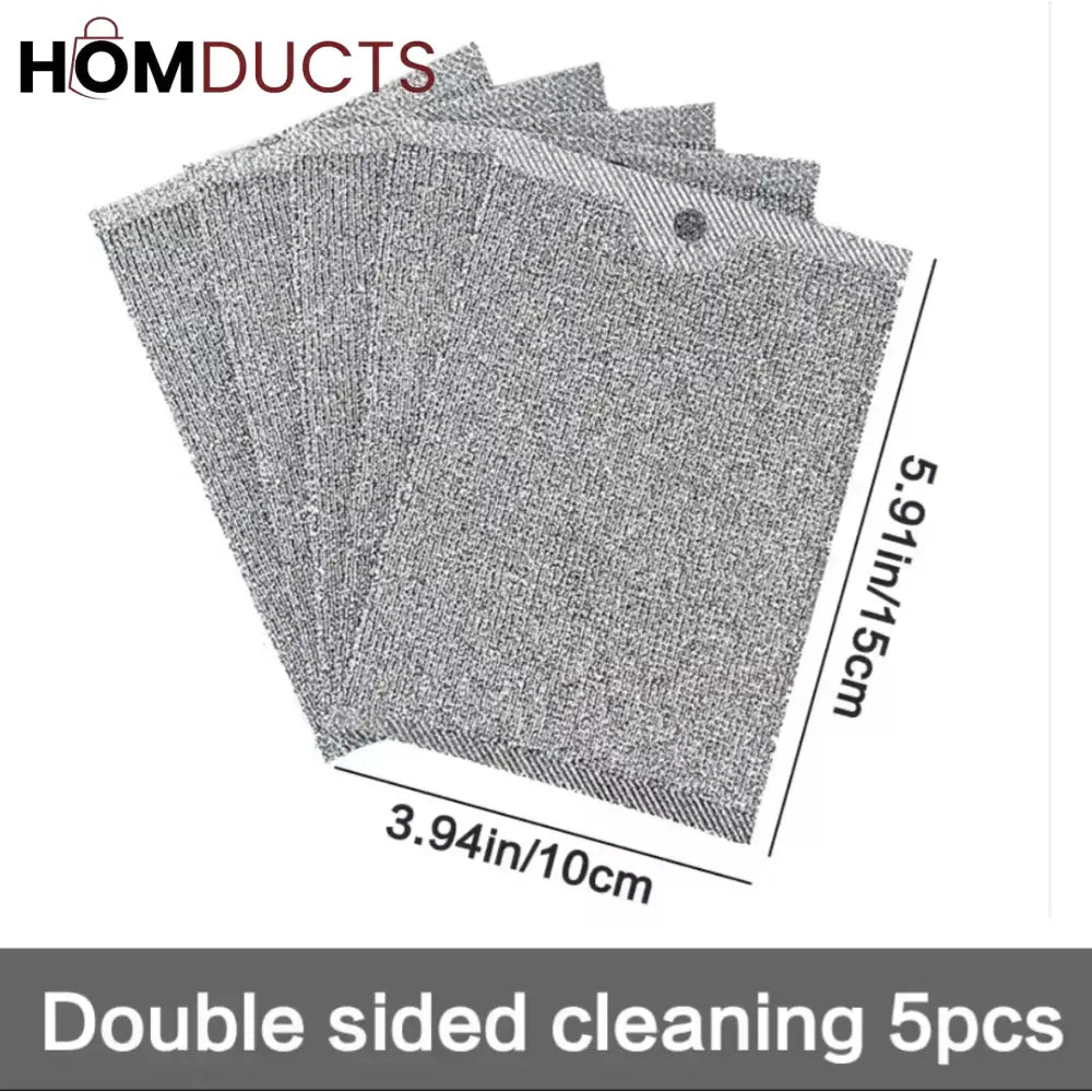 Premium Double-Sided Scrubber Pads – Heavy Duty Kitchen Cleaning Sponges