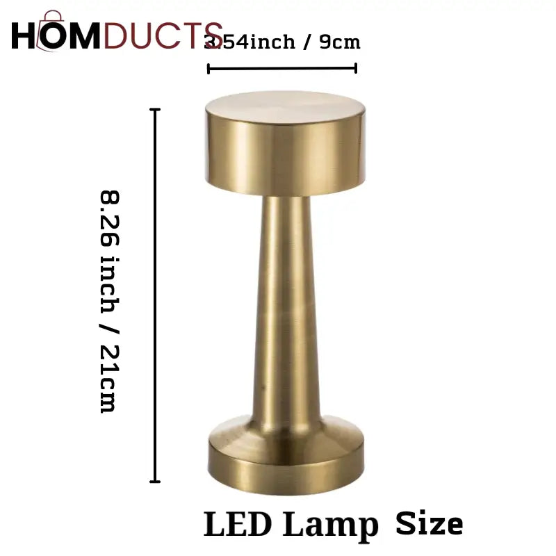 Rechargeable Bedside Decorative Table Lamp