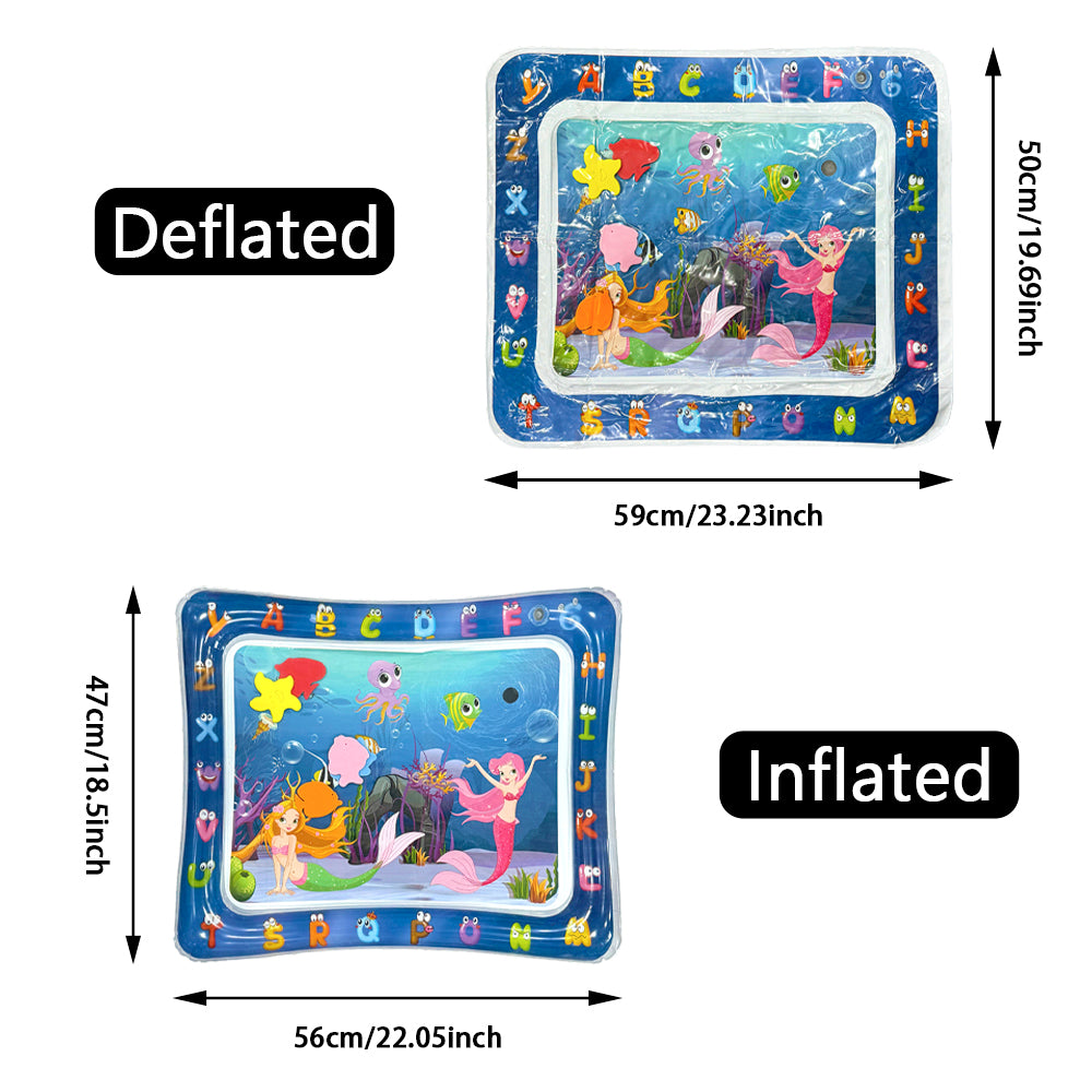 Luxury Baby Water Play Mat – Premium Tummy Time Activity for Infants